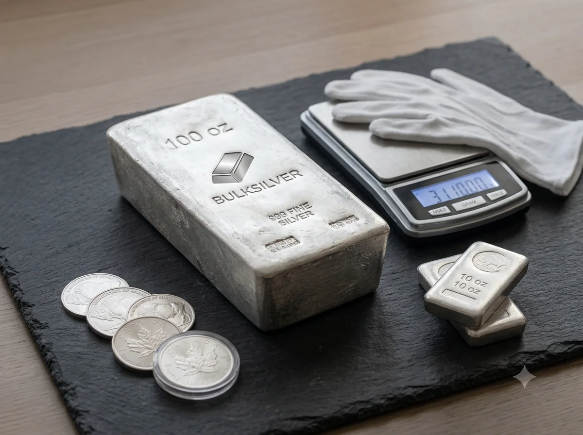 100 ounce silver bar